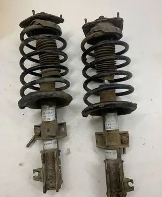 Volvo V70 Front shock absorber with coil spring 554046