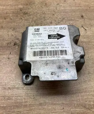 Opel Zafira A Airbag control unit/module 09229303 330518650 AIRBG