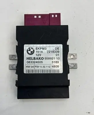 Fuel injection pump control unit/module