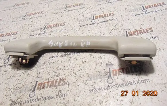 Front interior roof grab handle