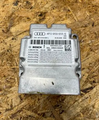 Audi A6 S6 C6 4F Airbag control unit/module 4F0959655E 0285010150 4F0910655J
