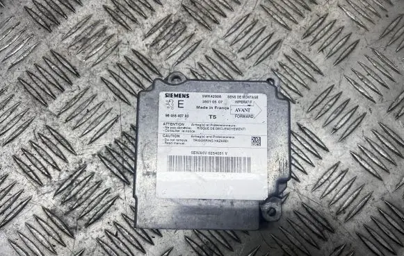 Peugeot 307 Airbag control unit/module 9645840780 35010507 5WK42908