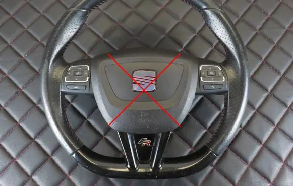 Seat Leon (1P) Steering wheel 5P0419091BB
