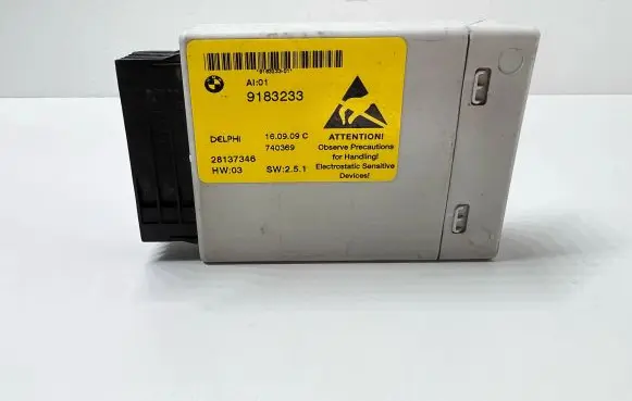 BMW 5 E60 E61 Center console control module 9183233 28137346