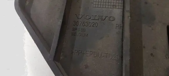 Volvo V50 Rear bumper mounting bracket 30763020