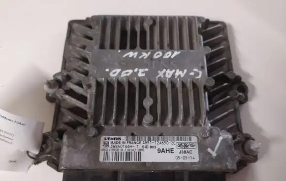 Ford Focus C-MAX Engine control unit/module 5WS40166HT 4M5112A650ZE