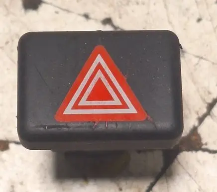 Audi A4 S4 B6 8E 8H Hazard light switch 8E0941509 PA6GF30 B6WL