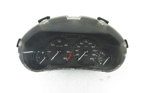 Peugeot 206 Speedometer (instrument cluster) 9659728880