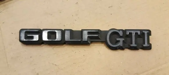 Volkswagen Golf II Rear loading door model letters 191853687C