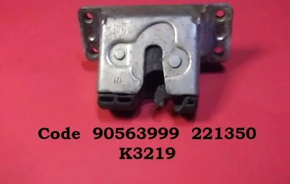 Opel Meriva A Tailgate/trunk/boot lock/catch/latch 90563999 221350 K3219