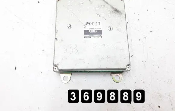 Hyundai H-1, Starex, Satellite Engine control unit/module # 2500DIESEL 3910042600