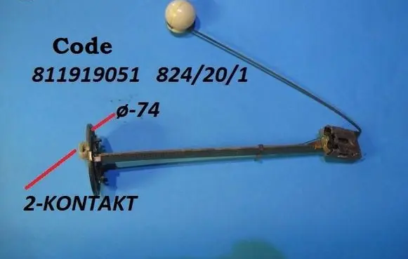Audi 80 90 B3 Fuel level sensor 811919051