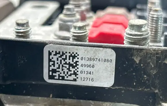 Citroen Jumper Fuse box set 01389741080 12716 49960