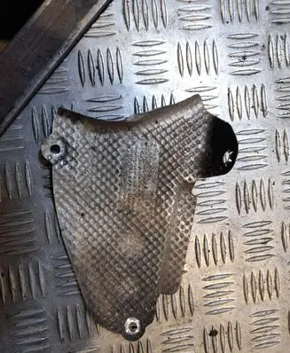 Audi Q7 4L Exhaust heat shield 4G0399299B