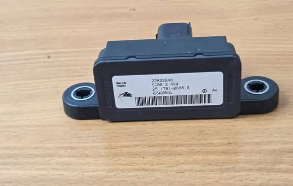 Opel Antara ESP acceleration yaw rate sensor 22822648 25170106883 R934G09U1L