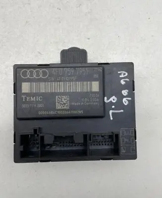 Audi A6 S6 C6 4F Door control unit/module 4F0959795F 4F0910795F 0033TFK0001