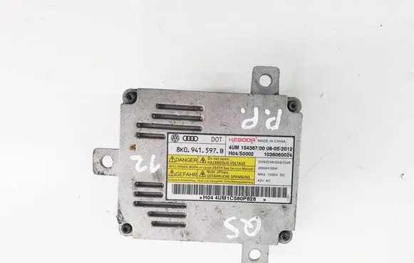 Audi Q5 SQ5 Headlight ballast module Xenon 8k0941597b-qw 8k0941597b