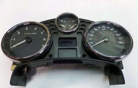 Peugeot 207 Speedometer (instrument cluster) 9666132680