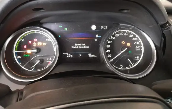 Toyota Camry VIII XV70 Speedometer (instrument cluster) 83800-33X80-A