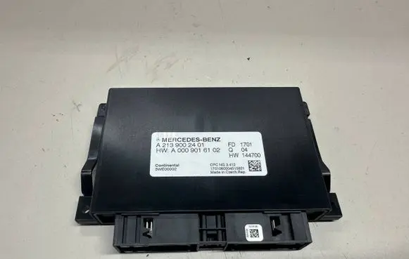 Mercedes-Benz E W238 Gearbox control unit/module A2139002401 5WE00002 A0009016102