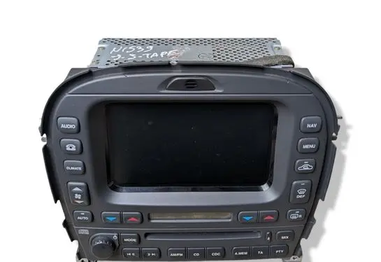 Jaguar S-Type Radio/CD/DVD/GPS head unit 2R8318B876BG 2R8310E889AG