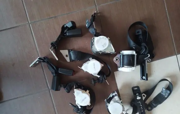 Jaguar XF X260 Set of seat belts 