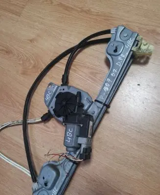 Peugeot 1007 Front door window regulator with motor 400816R 503620080210 118355
