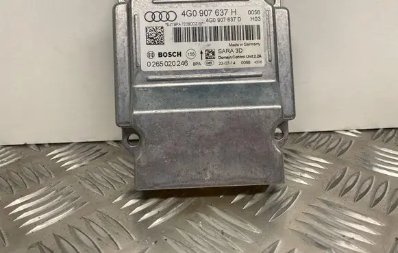 Audi A6 S6 C7 4G ESP (stability system) control unit 4G0907637H 4G0907637D 0265020246