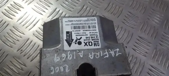 Opel Zafira B Airbag control unit/module 13246046 3279663935