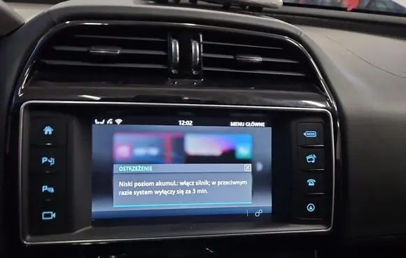 Jaguar XE Screen/display/small screen FK7219C299AA IMPRK1544658
