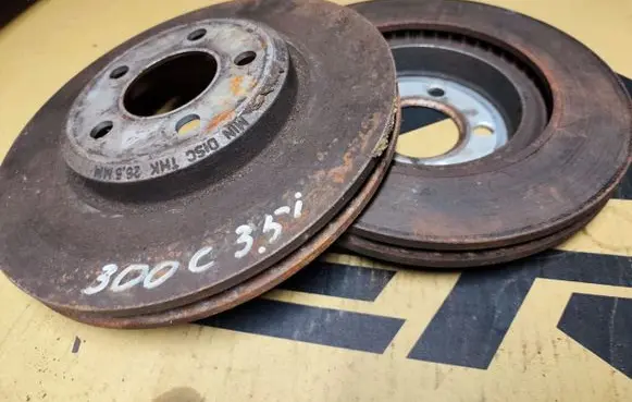 Front brake disc