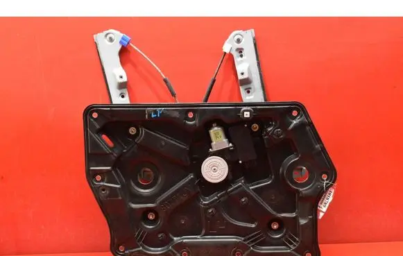 Front door window regulator with motor