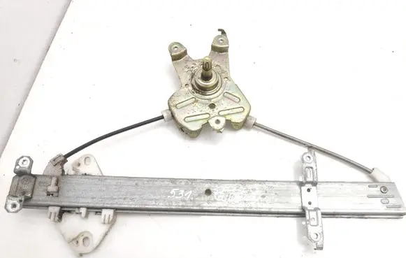 Rear door manual window regulator