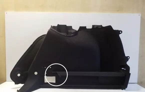 Volkswagen Golf VIII Trunk/boot lower side trim panel 5H6867428H