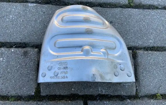 Audi A6 S6 C7 4G Exhaust heat shield 4H0301325A