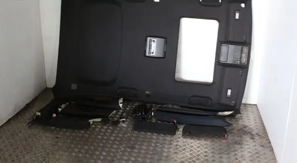BMW X5 E53 Headlining lubos juodos juodos lubos