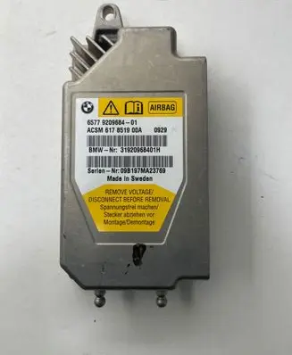 BMW 5 GT F07 Airbag control unit/module 31920968401H 617851900A 9209684