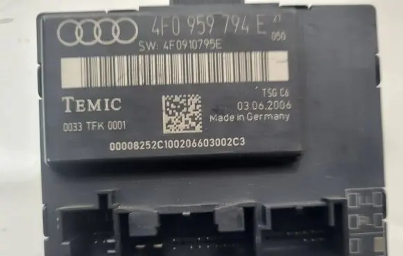 Audi A6 S6 C6 4F Door control unit/module 4F0959794E 4F0910795E 0033TFK0001