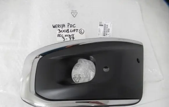 Peugeot 3008 I Front fog light trim/grill 9805251880