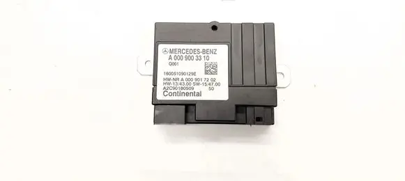 Mercedes-Benz E W213 Fuel injection pump control unit/module A0009003310