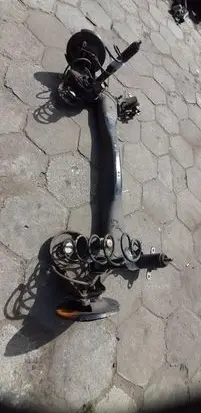 Rear axle beam