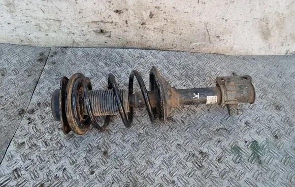 Front shock absorber with coil spring