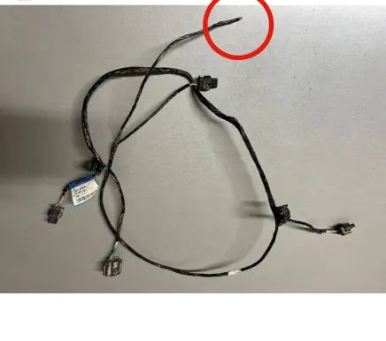 Renault Laguna III Parking sensor (PDC) wiring loom 20103463 00022123