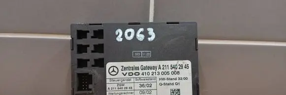 Gateway control module