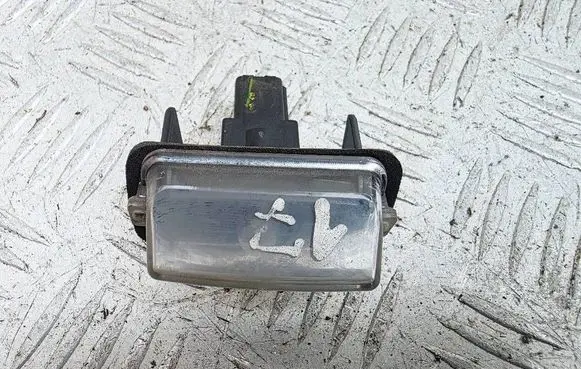 Toyota Yaris Number plate light 