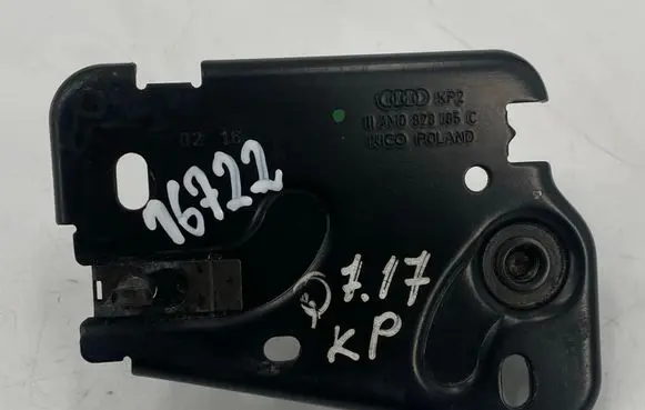 Audi Q7 4M Engine bonnet/hood lock/latch loop/hook 4M0823185C