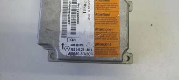 Mercedes-Benz ML W163 Airbag control unit/module 1635422218