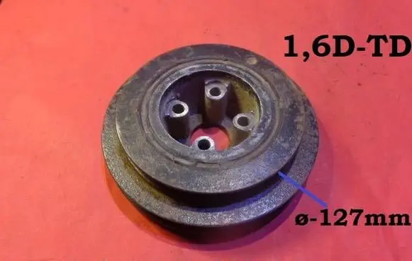 Volkswagen Jetta II Crankshaft pulley 068105243A