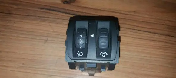 Panel lighting control switch