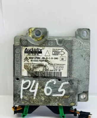 Citroen C4 I Airbag control unit/module 603725800